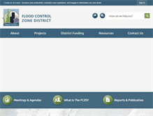 Tablet Screenshot of piercefloodcontrol.org